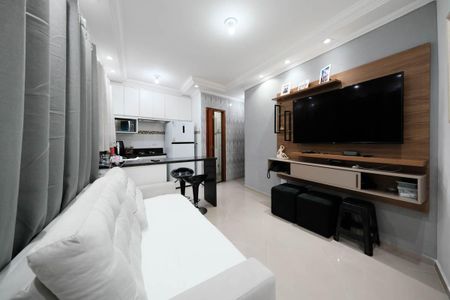 Sala/Cozinha de casa de condomínio à venda com 1 quarto, 38m² em Jardim Brasilia, São Paulo