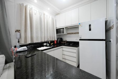 Sala/Cozinha de casa de condomínio à venda com 1 quarto, 38m² em Jardim Brasilia, São Paulo