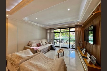 Sala de apartamento à venda com 4 quartos, 176m² em Recreio dos Bandeirantes, Rio de Janeiro