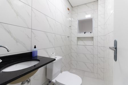 Banheiro Social de apartamento para alugar com 1 quarto, 42m² em Jardim Previdencia, São Paulo
