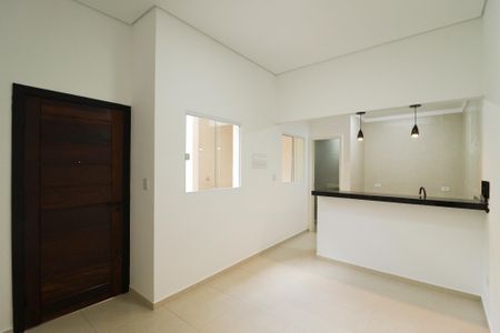 Sala/Cozinha de casa para alugar com 1 quarto, 42m² em Vila Espanhola, São Paulo
