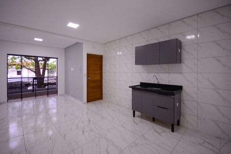 Sala/Cozinha de apartamento para alugar com 1 quarto, 50m² em Jardim Previdencia, São Paulo