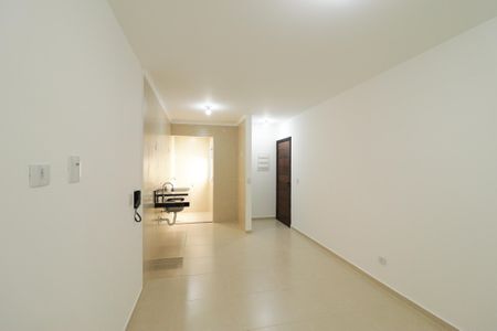 Sala/Cozinha de casa para alugar com 1 quarto, 35m² em Vila Espanhola, São Paulo