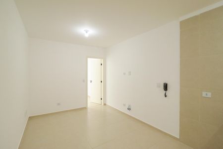 Sala/Cozinha de casa para alugar com 1 quarto, 35m² em Vila Espanhola, São Paulo