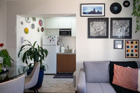 Sala de apartamento à venda com 1 quarto, 32m² em Bela Vista, São Paulo