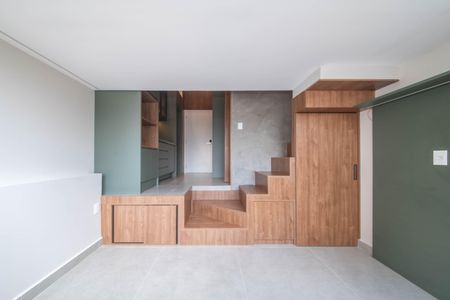 Sala de kitnet/studio para alugar com 1 quarto, 25m² em Jardim das Acacias, São Paulo
