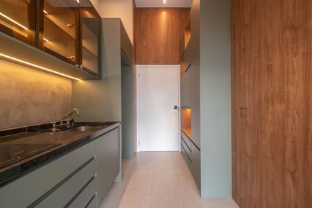 Studio à venda com 25m², 1 quarto e sem vagaCozinha
