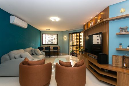 Sala de apartamento à venda com 3 quartos, 127m² em Tatuapé, São Paulo