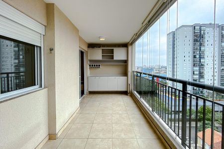 Varanda da Sala de apartamento à venda com 2 quartos, 68m² em Ipiranga, São Paulo