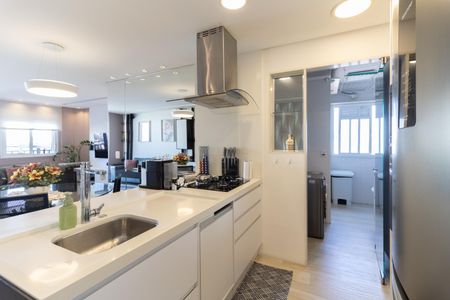 Apartamento à venda com 74m², 2 quartos e 2 vagasCozinha 