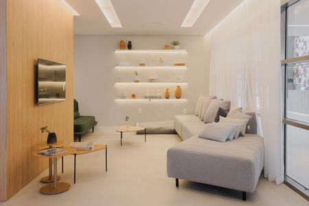 Apartamento à venda com 37m², 1 quarto e sem vagaSalão de Festas