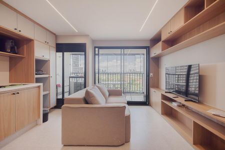 Sala de apartamento para alugar com 2 quartos, 44m² em Pinheiros, São Paulo