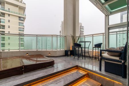 Varanda gourmet de apartamento à venda com 2 quartos, 153m² em Campo Belo, São Paulo