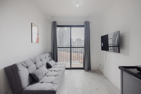 Sala de apartamento para alugar com 1 quarto, 27m² em Pinheiros, São Paulo