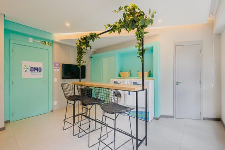 Apartamento para alugar com 27m², 1 quarto e sem vagaLavanderia