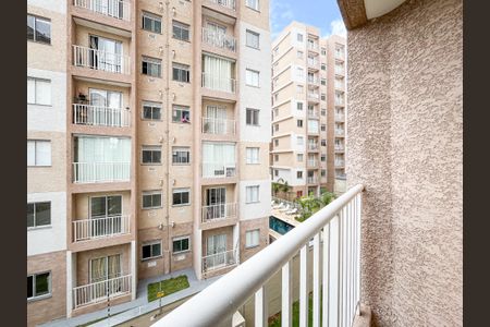 Apartamento para alugar com 37m², 2 quartos e sem vagaSacada