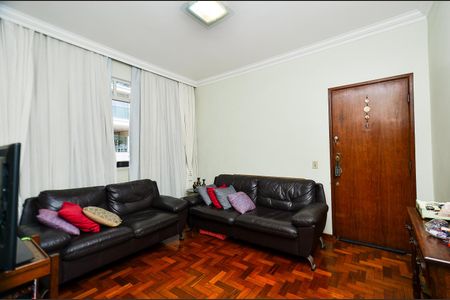 Sala de Estar de apartamento à venda com 3 quartos, 90m² em Cidade Nova, Belo Horizonte