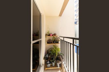 Varanda da Sala de apartamento à venda com 2 quartos, 45m² em Ipiranga, São Paulo
