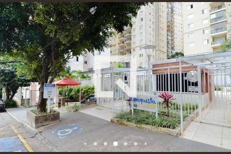 Apartamento à venda com 59m², 3 quartos e 1 vagaFachada e portaria