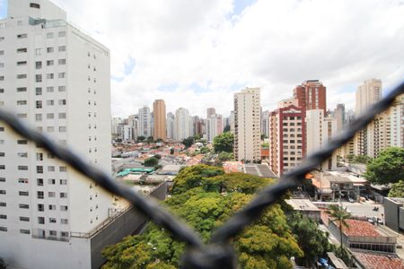 Vista Varanda da Sala de apartamento para alugar com 1 quarto, 45m² em Vila Nova Conceição, São Paulo