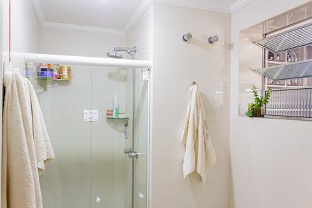 Apartamento à venda com 79m², 3 quartos e 2 vagasBanheiro da Suíte