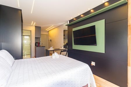Studio à venda com 27m², 1 quarto e sem vaga Studio à venda com 27m², 1 quarto e sem vagaQuarto