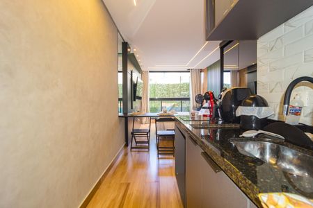 Studio à venda com 27m², 1 quarto e sem vaga Studio à venda com 27m², 1 quarto e sem vagaCozinha