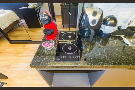 Studio à venda com 27m², 1 quarto e sem vaga Studio à venda com 27m², 1 quarto e sem vagaDetalhe - Cozinha