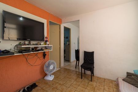 Sala de apartamento à venda com 2 quartos, 45m² em Conjunto Habitacional Teotonio Vilela, São Paulo