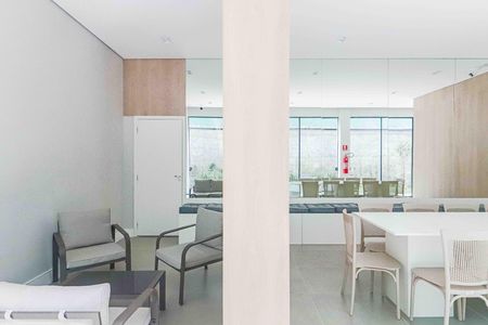 Apartamento para alugar com 31m², 1 quarto e sem vagaÁrea comum - Salão de festas