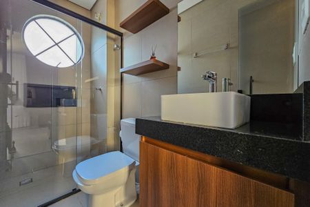Banheiro da Suíte de apartamento para alugar com 1 quarto, 50m² em Centro, Belo Horizonte