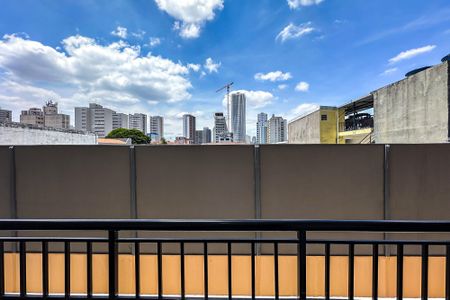 Vista  de kitnet/studio para alugar com 1 quarto, 27m² em Belenzinho, São Paulo
