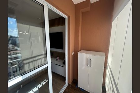 Varanda da Sala de apartamento à venda com 2 quartos, 58m² em Jardim Vila Galvao, Guarulhos