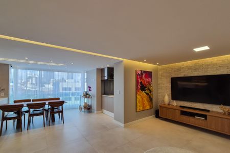 Apartamento à venda com 134m², 3 quartos e 2 vagasSala