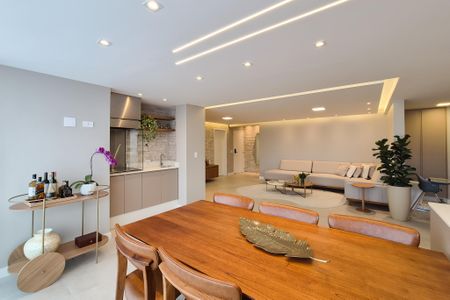 Sala de jantar de apartamento à venda com 3 quartos, 134m² em Jardim do Mar, São Bernardo do Campo