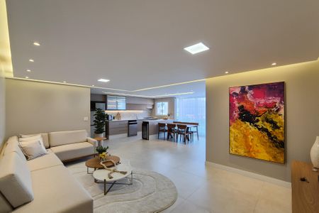 Sala de apartamento à venda com 3 quartos, 134m² em Jardim do Mar, São Bernardo do Campo