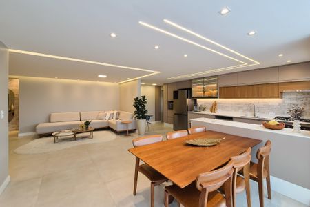 Sala de jantar de apartamento à venda com 3 quartos, 134m² em Jardim do Mar, São Bernardo do Campo