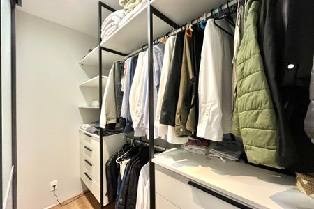 Apartamento à venda com 65m², 1 quarto e 1 vagaCloset da suíte