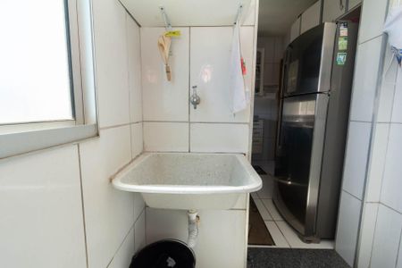 Área de Serviço de apartamento à venda com 2 quartos, 53m² em Brasil Industrial (Barreiro), Belo Horizonte