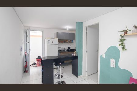 Sala/Cozinha de apartamento para alugar com 1 quarto, 35m² em Vila Isolina Mazzei, São Paulo