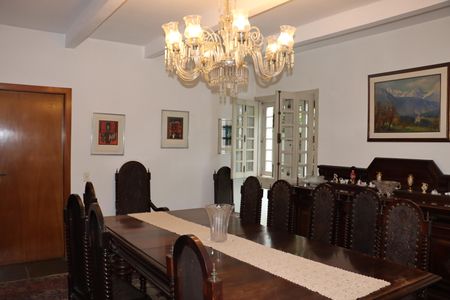 Casa de condomínio para alugar com 750m², 5 quartos e 6 vagasSala de jantar
