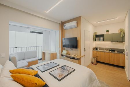 Quarto de kitnet/studio à venda com 1 quarto, 23m² em Pinheiros, São Paulo