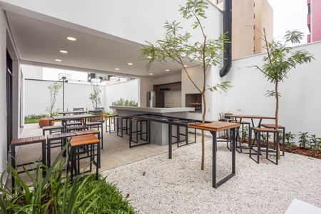 Studio à venda com 23m², 1 quarto e sem vagaChurrasqueira