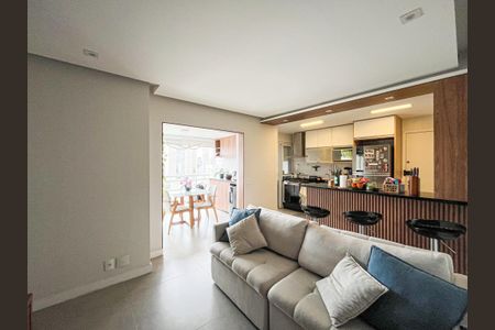 Apartamento à venda com 61m², 2 quartos e 2 vagasSala