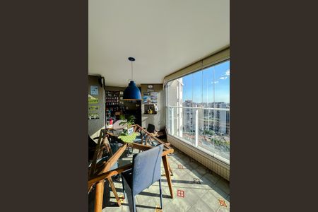 Varanda da Sala de apartamento à venda com 3 quartos, 108m² em Vila Bertioga, São Paulo