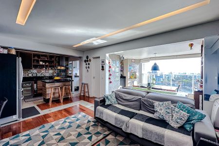 Sala de apartamento à venda com 3 quartos, 108m² em Vila Bertioga, São Paulo