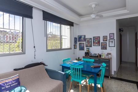 Sala de apartamento à venda com 3 quartos, 67m² em Liberdade, Belo Horizonte