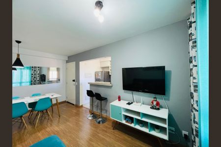 Sala de apartamento à venda com 2 quartos, 49m² em Centro, Guarulhos