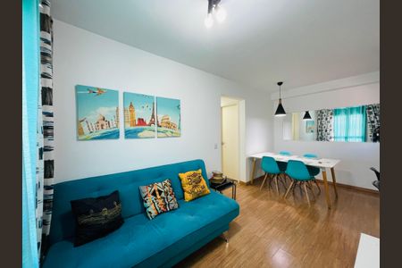 Sala de apartamento à venda com 2 quartos, 49m² em Centro, Guarulhos
