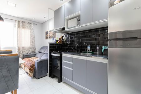 Cozinha de apartamento para alugar com 2 quartos, 36m² em Sacoma, São Paulo